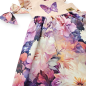 Preview: Kleid Butterfly mit Haarschleife, Größe 110